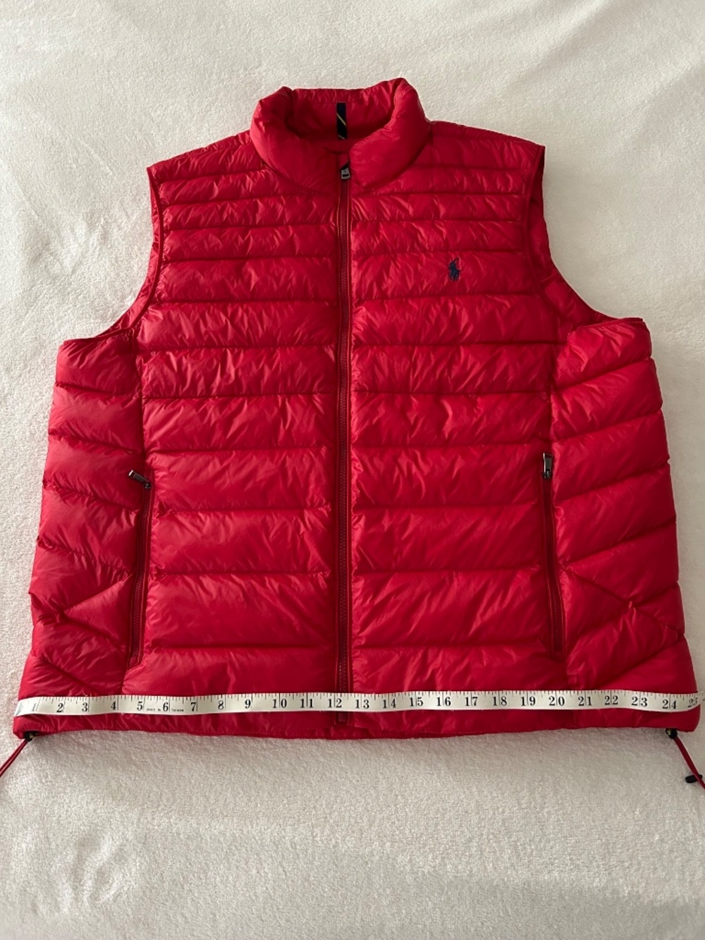 Polo Ralph Lauren "Terra" Insulated Puffer Vest in Red EUC size XXL - Picture 6 of 16